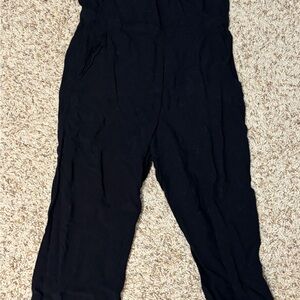 J. Crew Classic Black Jumpsuit